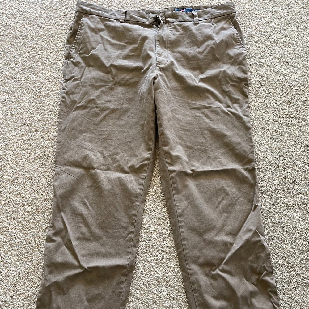 Vineyard Vines Men's Dark Khaki Pants